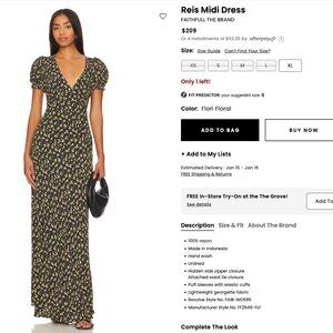 Faithful the brand Reis Dress